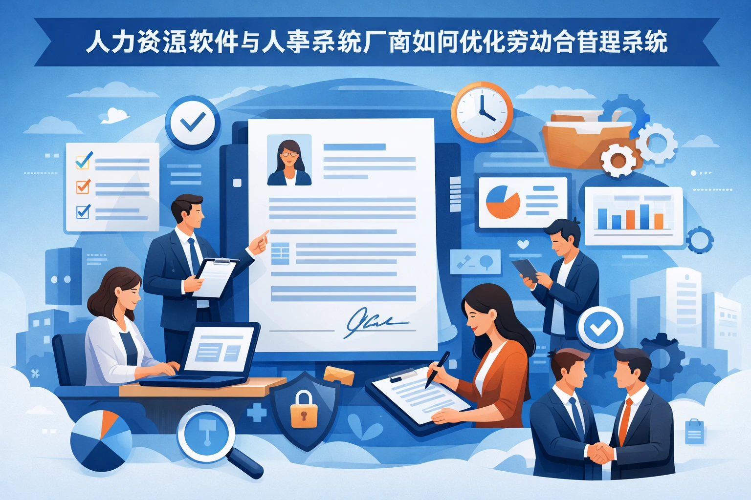 人力资源软件与人事系统厂商如何优化劳动合同管理系统