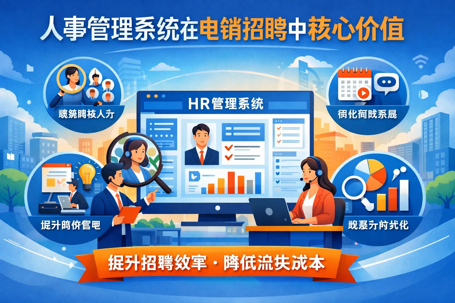 人事管理系统在电销招聘中的核心价值