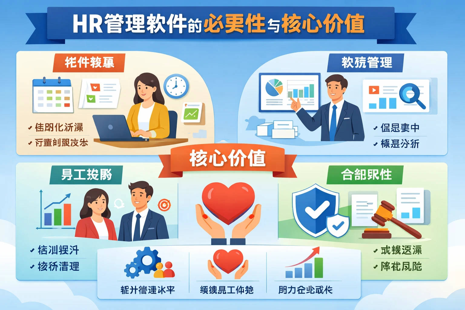 HR管理软件的必要性与核心价值