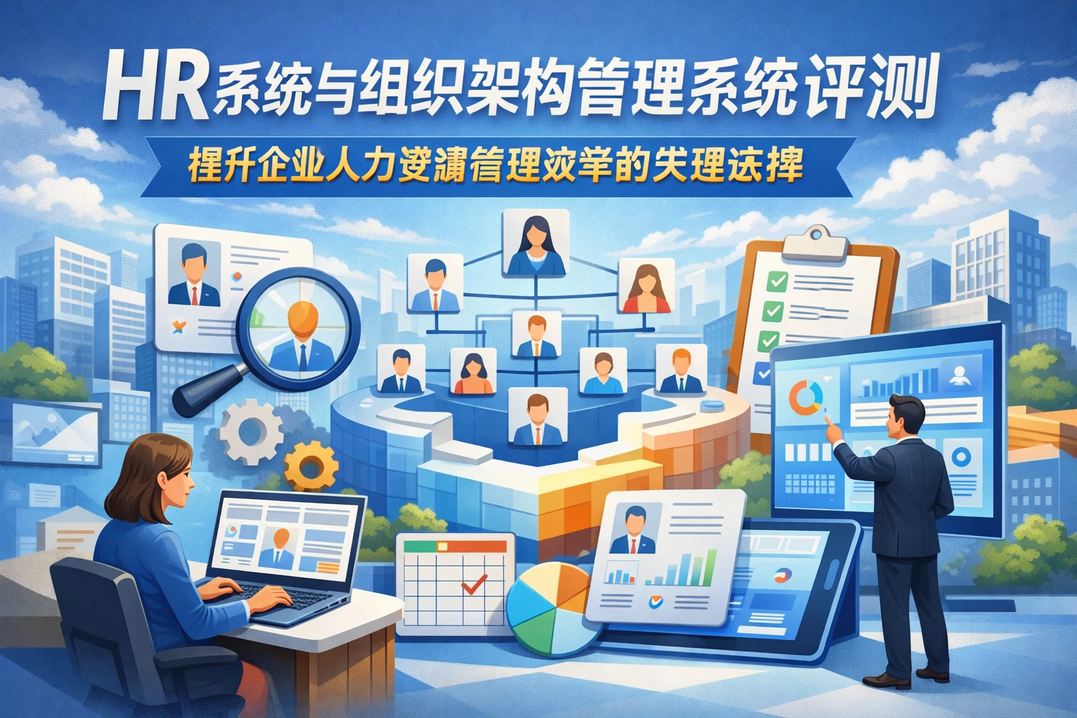 HR系统与组织架构管理系统评测：提升企业人力资源管理效率的关键选择