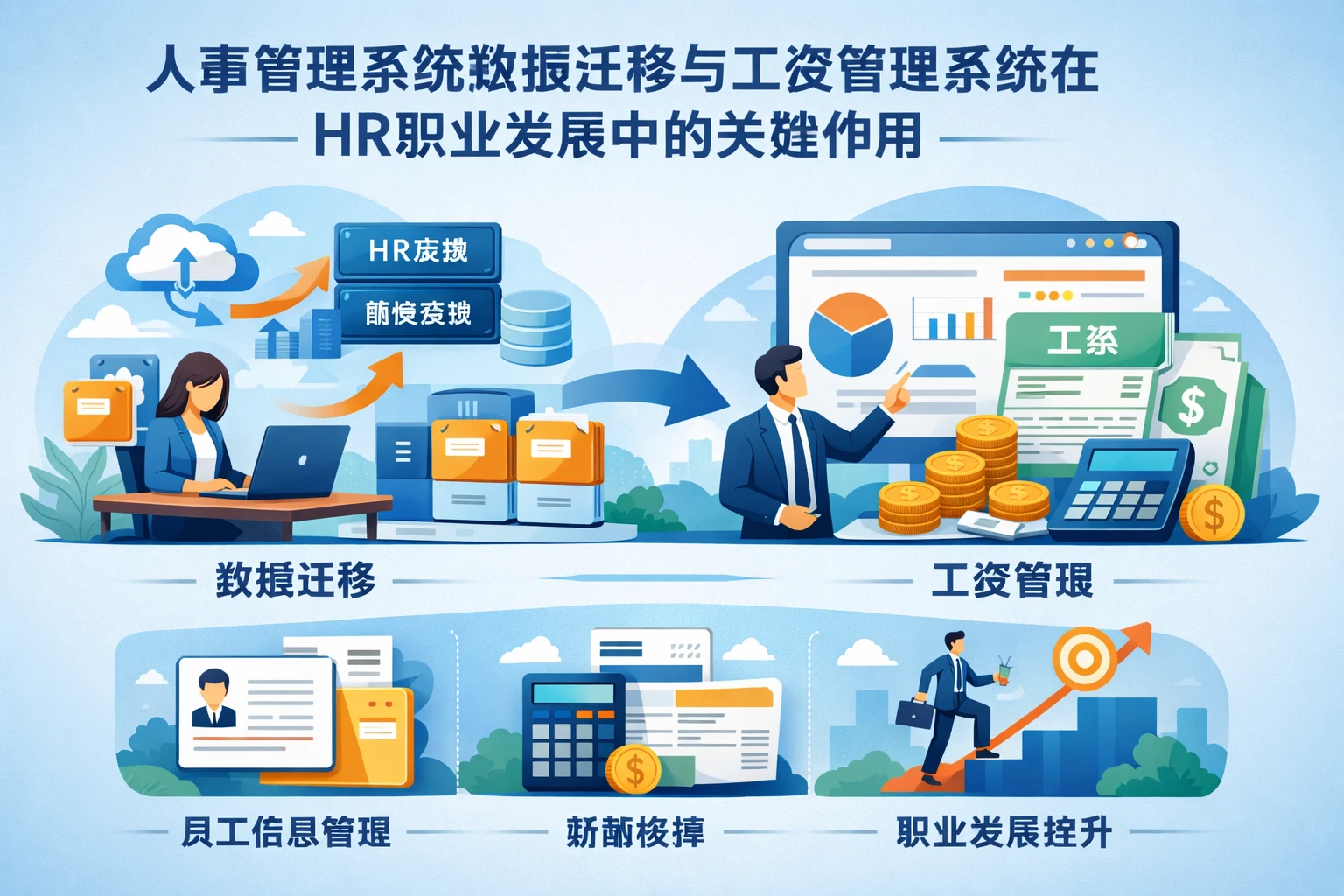 人事管理系统数据迁移与工资管理系统在HR职业发展中的关键作用