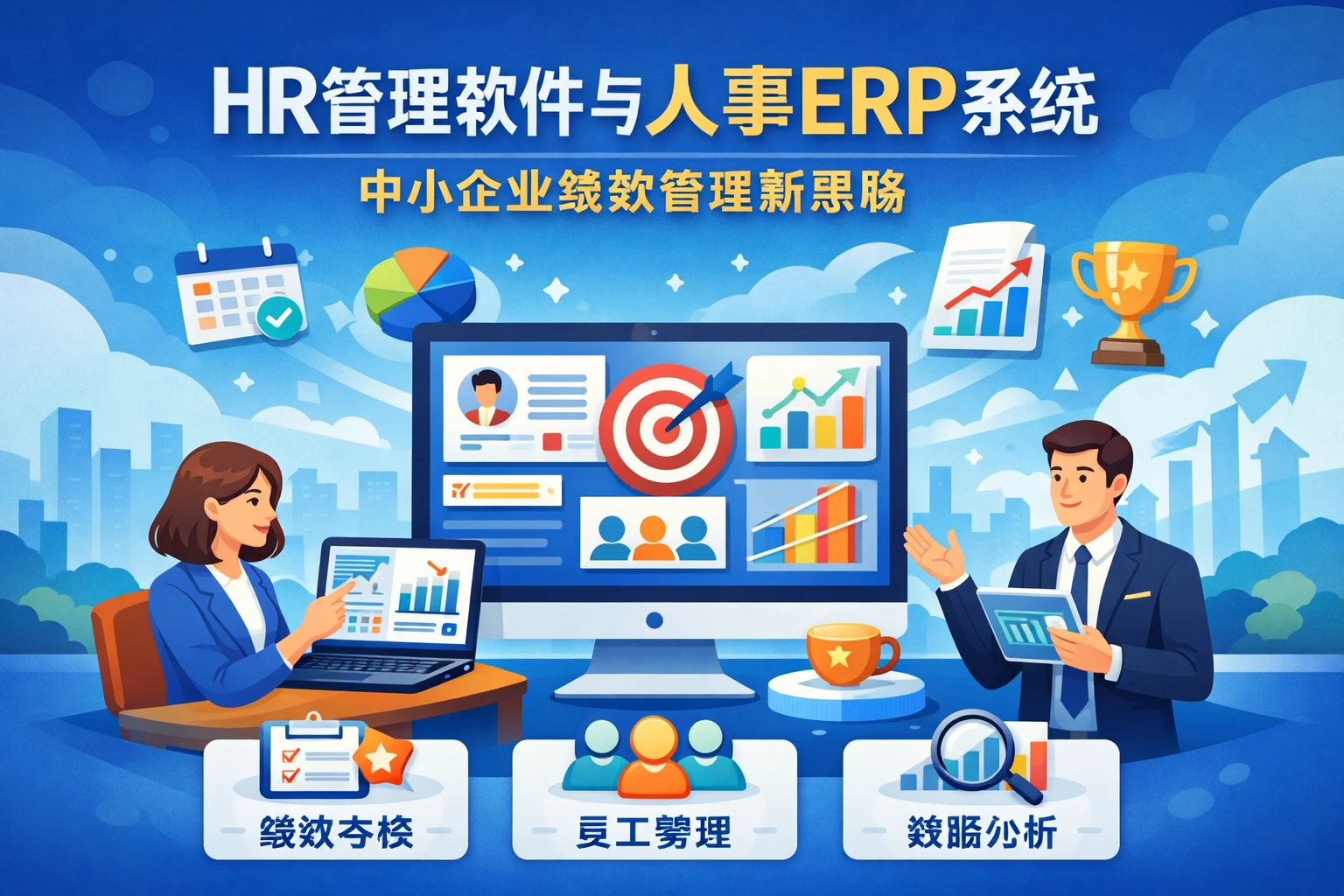 HR管理软件与人事ERP系统：中小企业绩效管理新思路