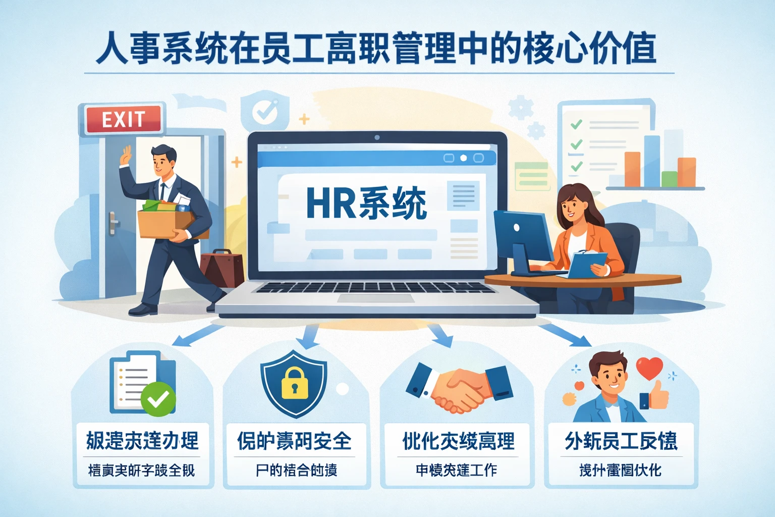 人事系统在员工离职管理中的核心价值