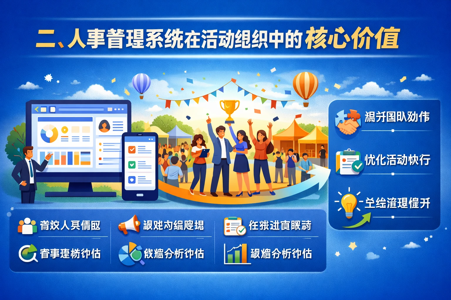 二、人事管理系统在活动组织中的核心价值