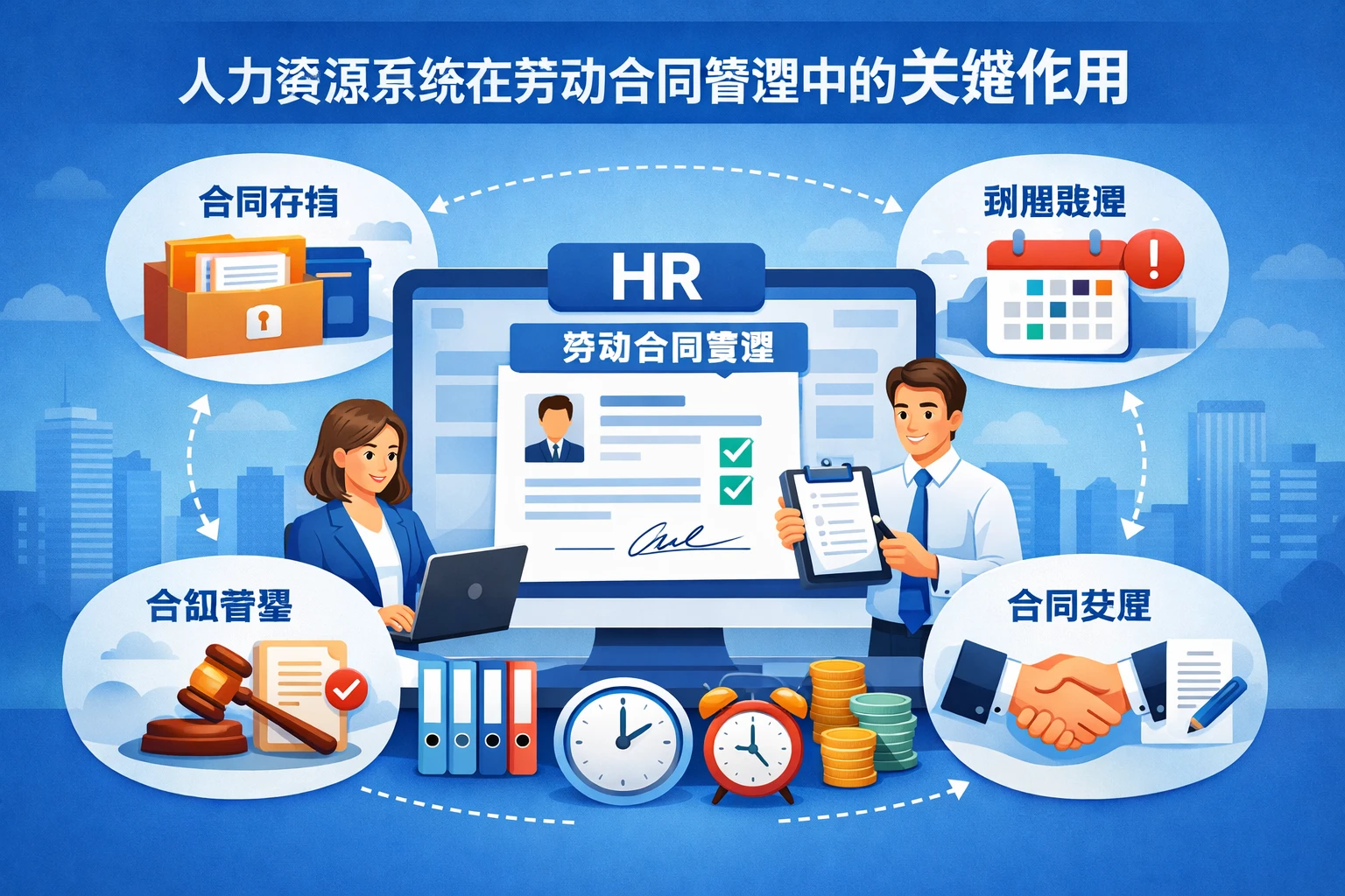 人力资源系统在劳动合同管理中的关键作用