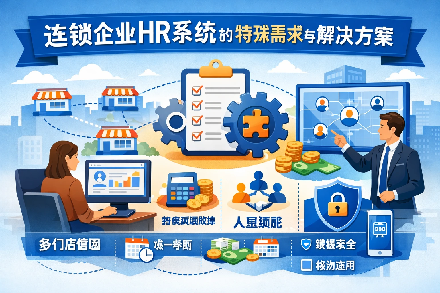 连锁企业HR系统的特殊需求与解决方案