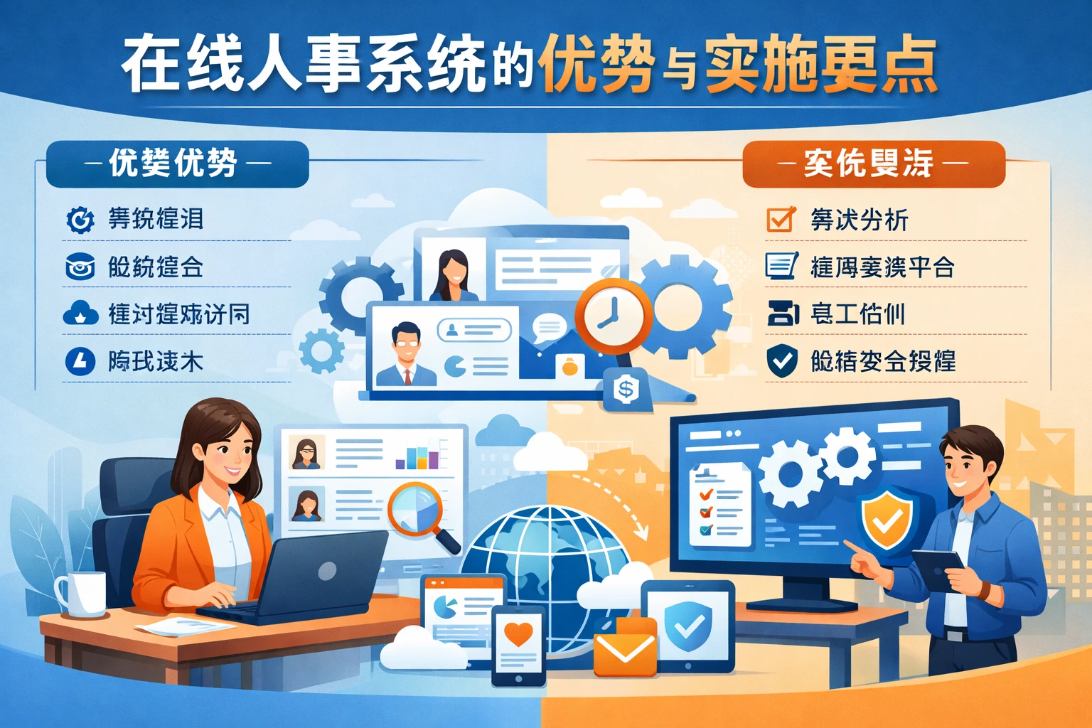 在线人事系统的优势与实施要点