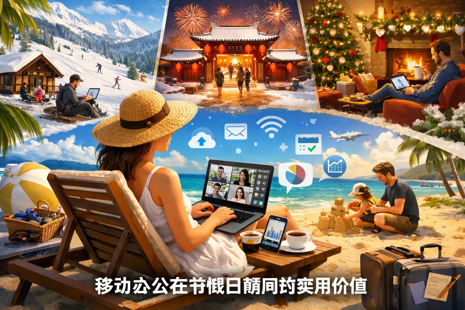 移动办公在节假日期间的实用价值