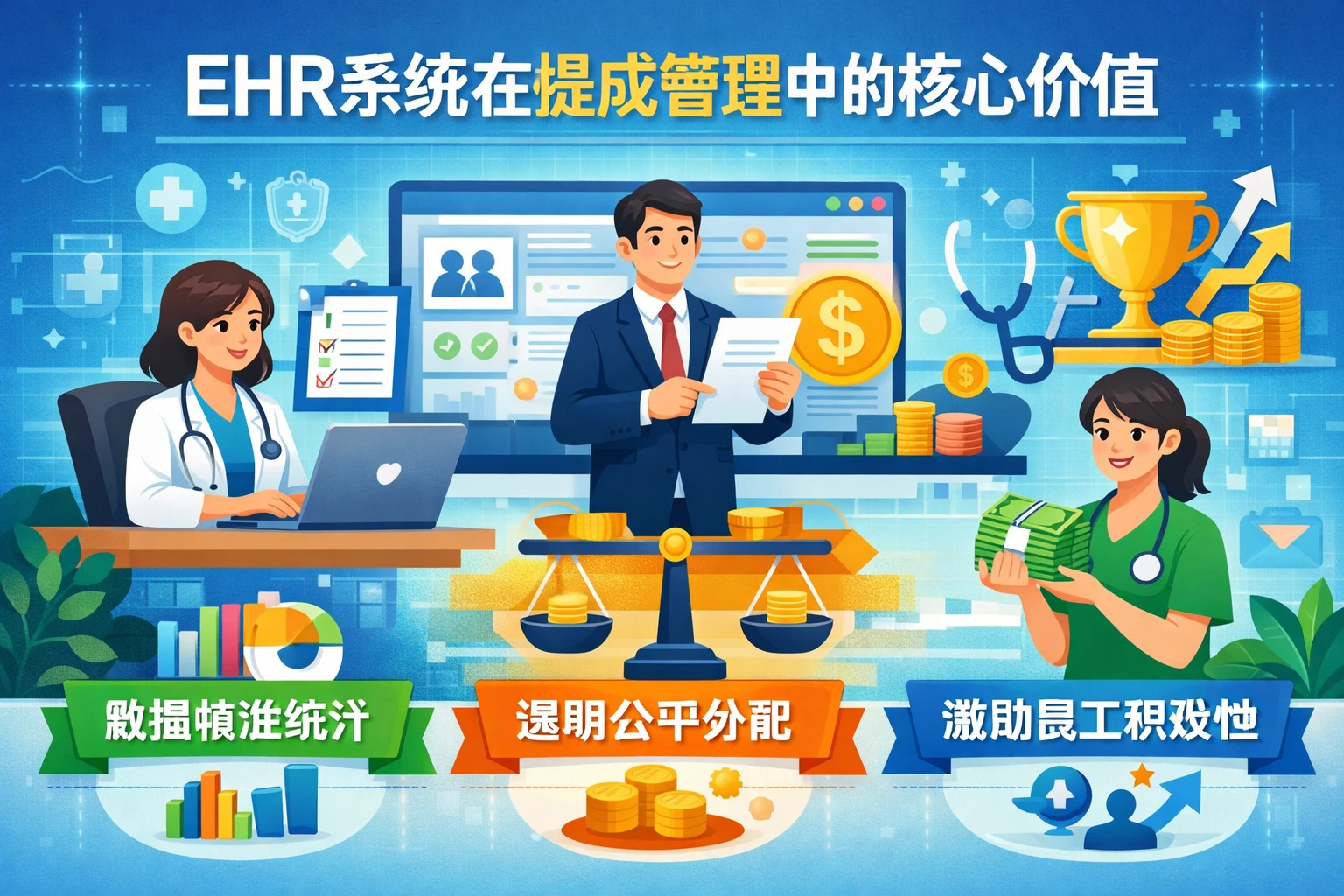 EHR系统在提成管理中的核心价值