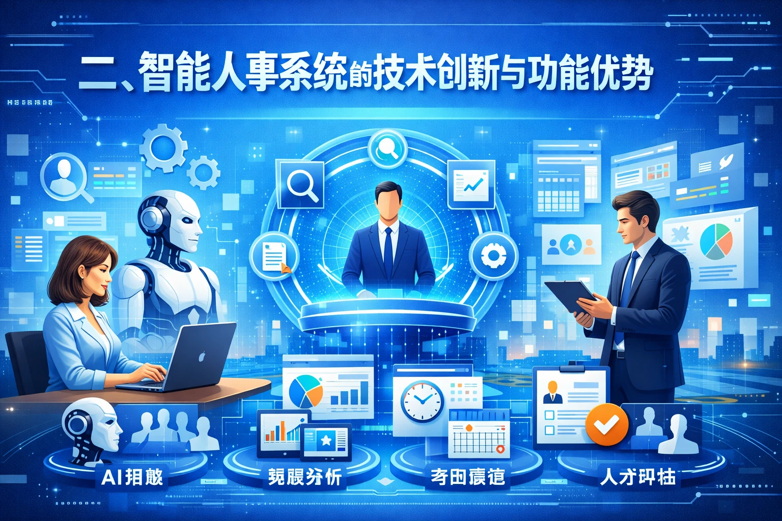 二、智能人事系统的技术创新与功能优势