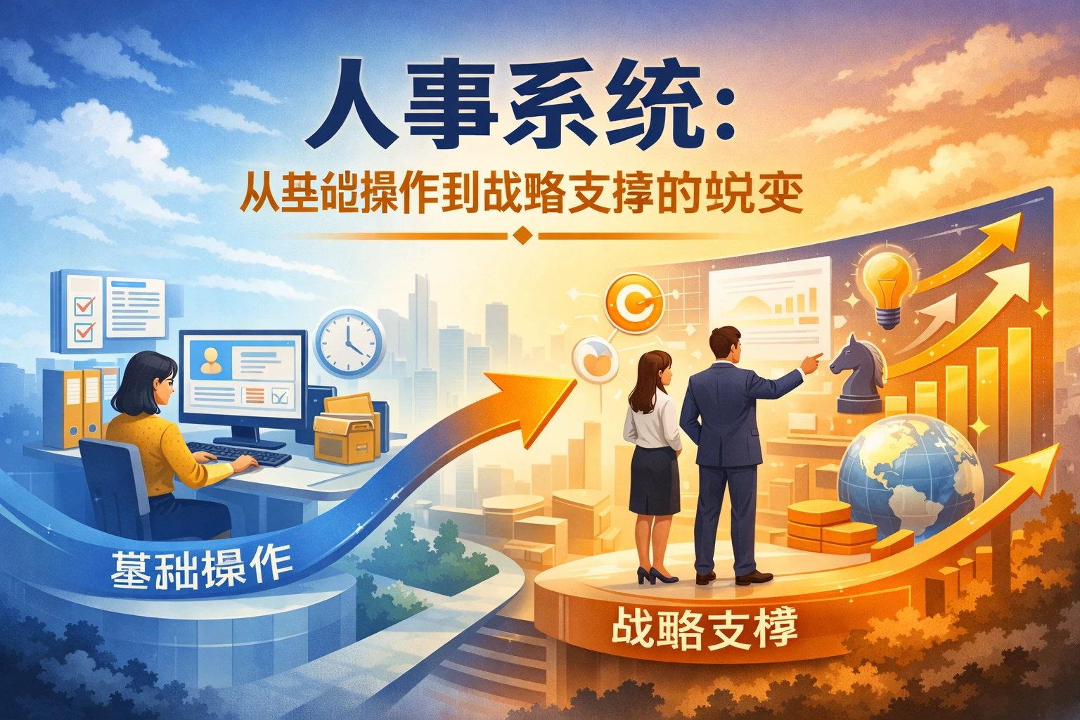 人事系统:从基础操作到战略支撑的蜕变