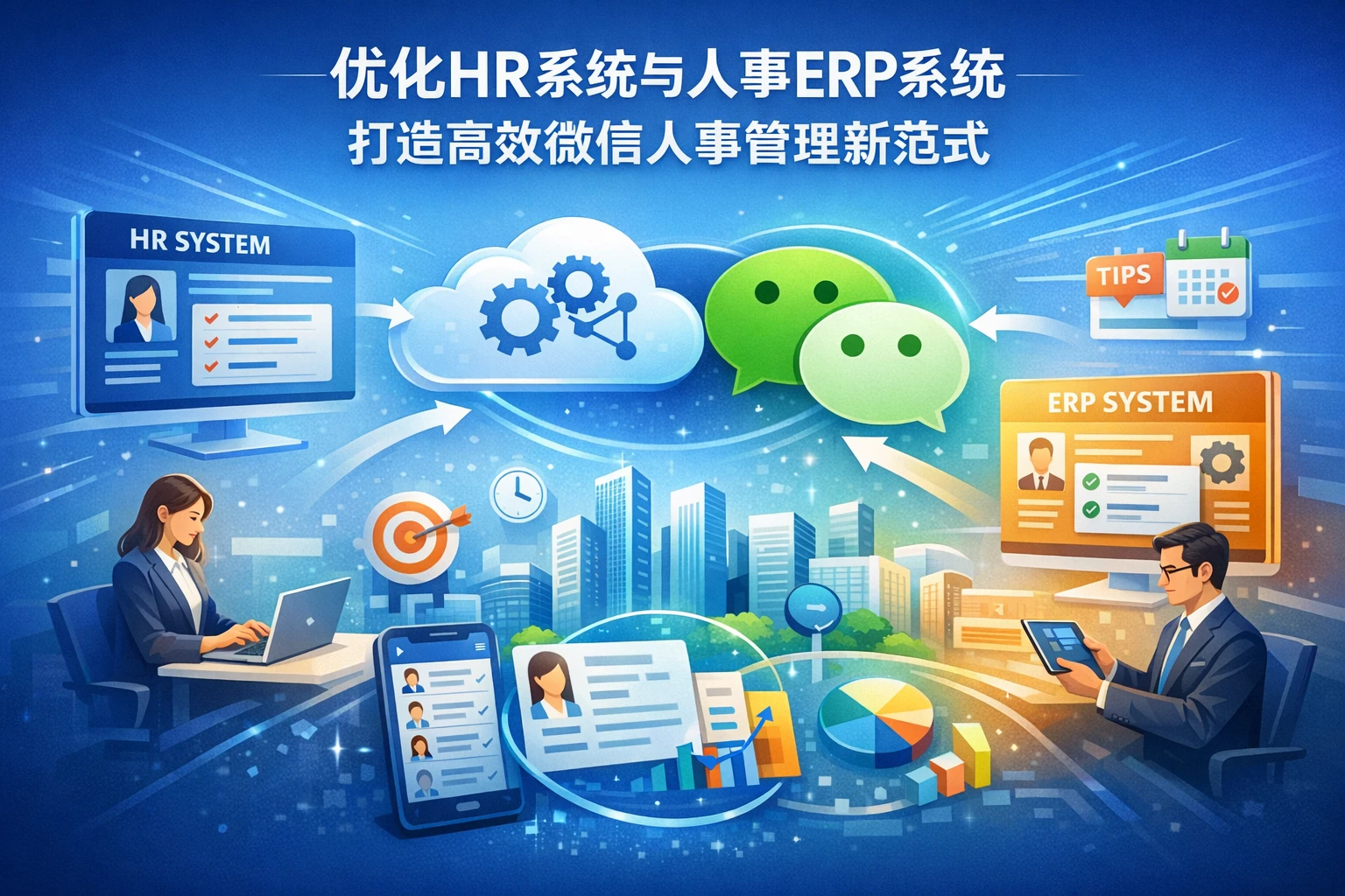 优化HR系统与人事ERP系统，打造高效微信人事管理新范式