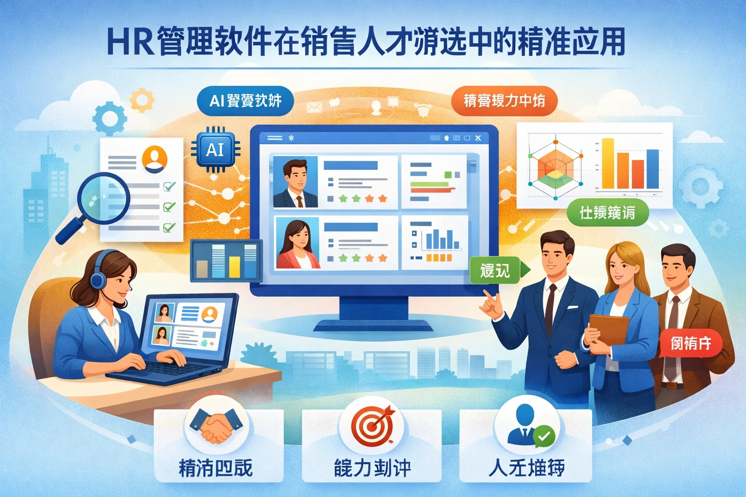 HR管理软件在销售人才筛选中的精准应用