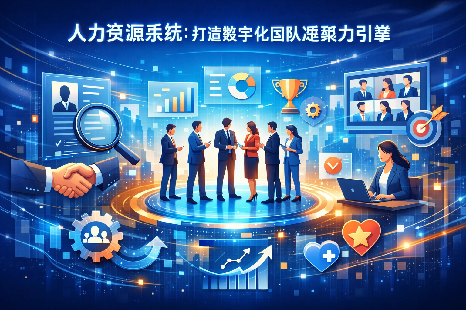 人力资源系统：打造数字化团队凝聚力引擎