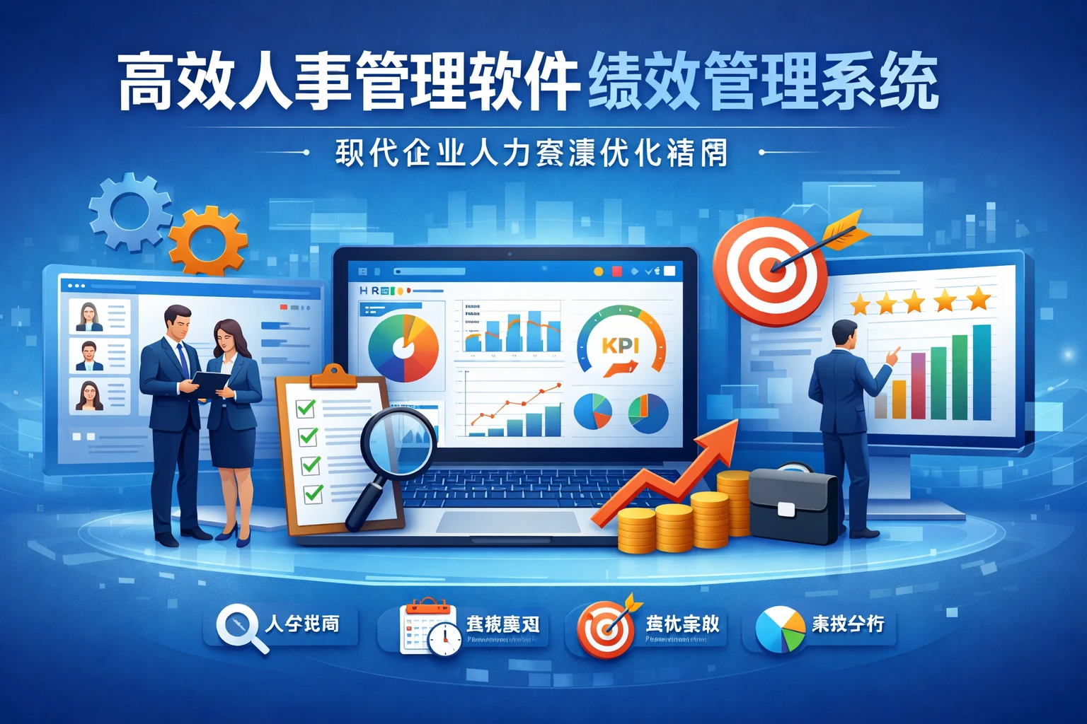 高效人事管理软件与绩效管理系统：现代企业人力资源优化指南