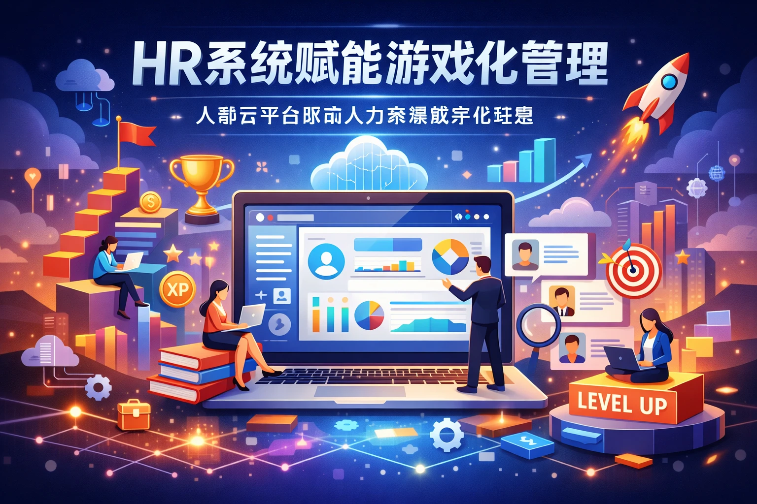 HR系统赋能游戏化管理：人事云平台驱动人力资源数字化转型