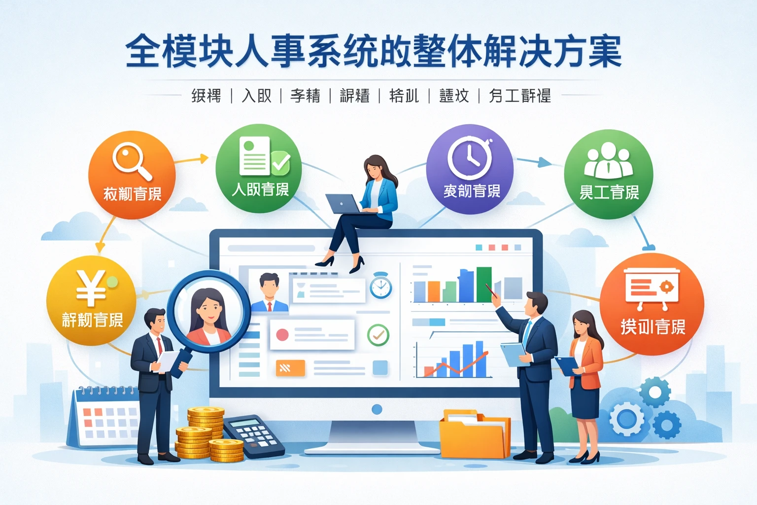 全模块人事系统的整体解决方案