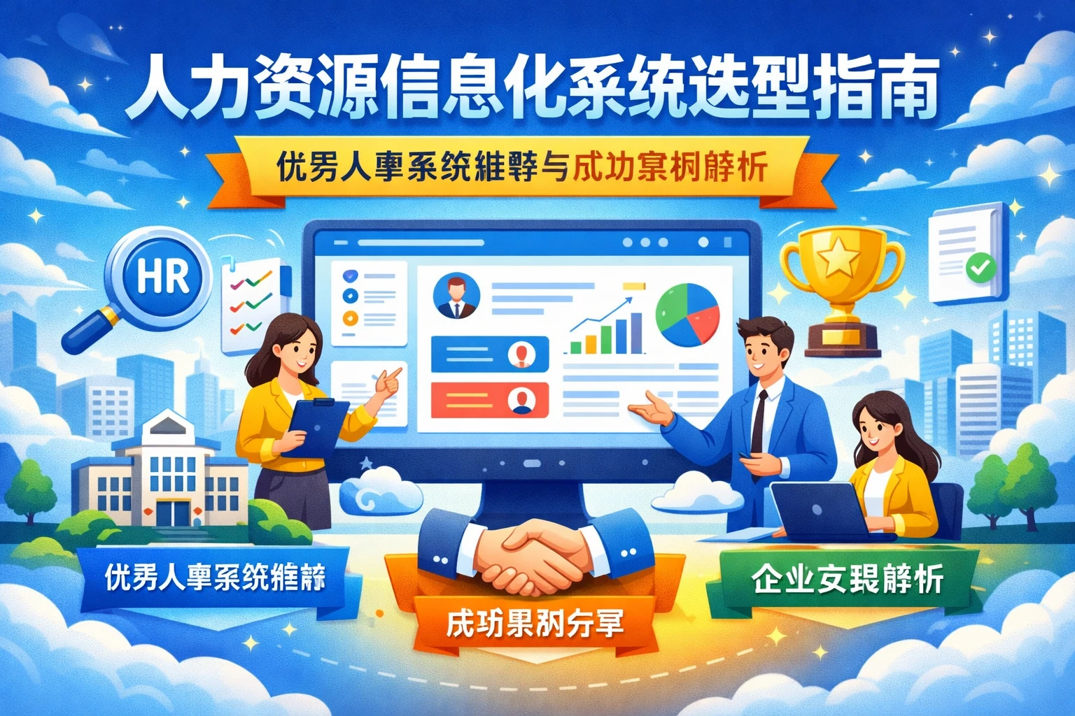 人力资源信息化系统选型指南：优秀人事系统推荐与成功案例解析
