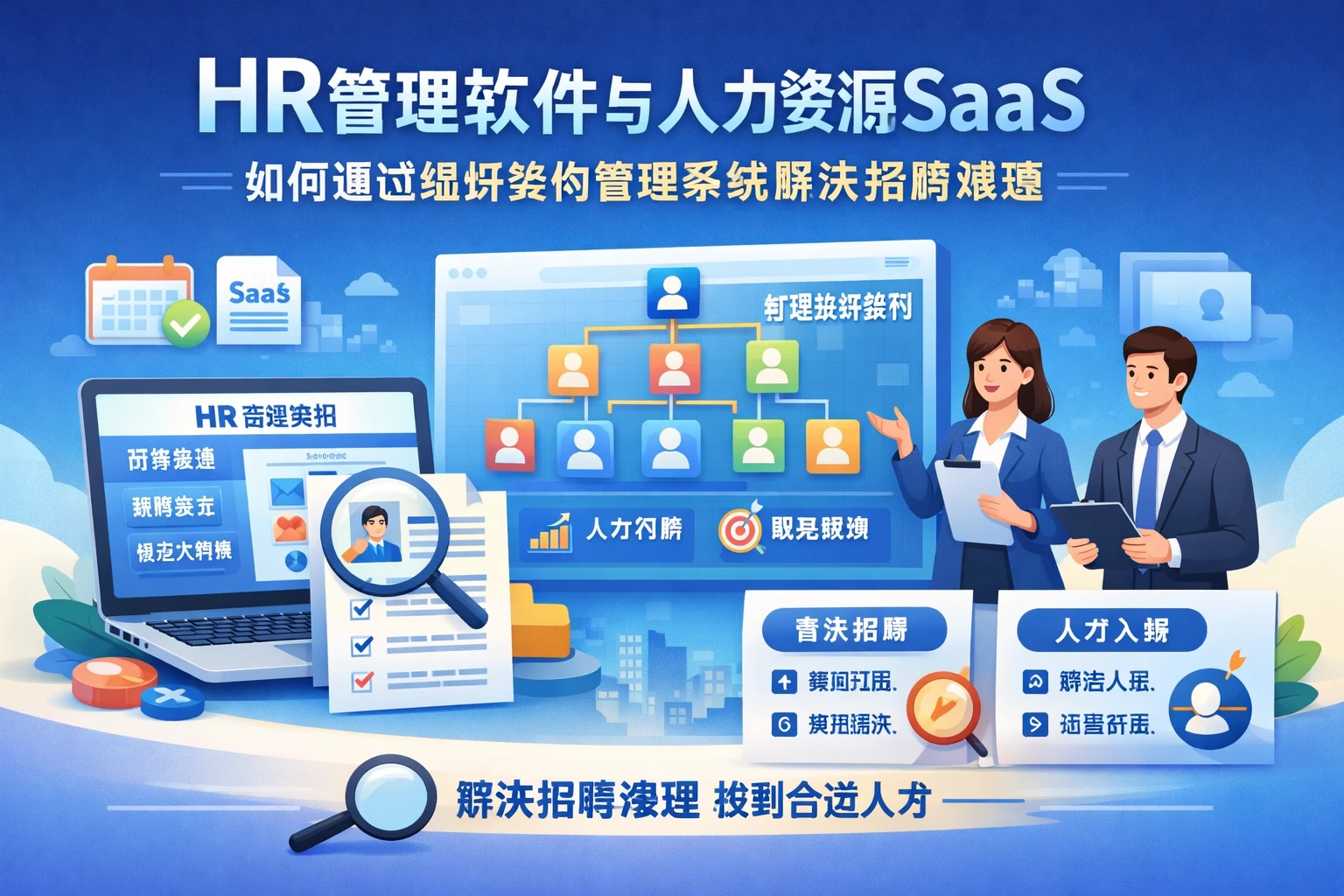 HR管理软件与人力资源SaaS如何通过组织架构管理系统解决招聘难题