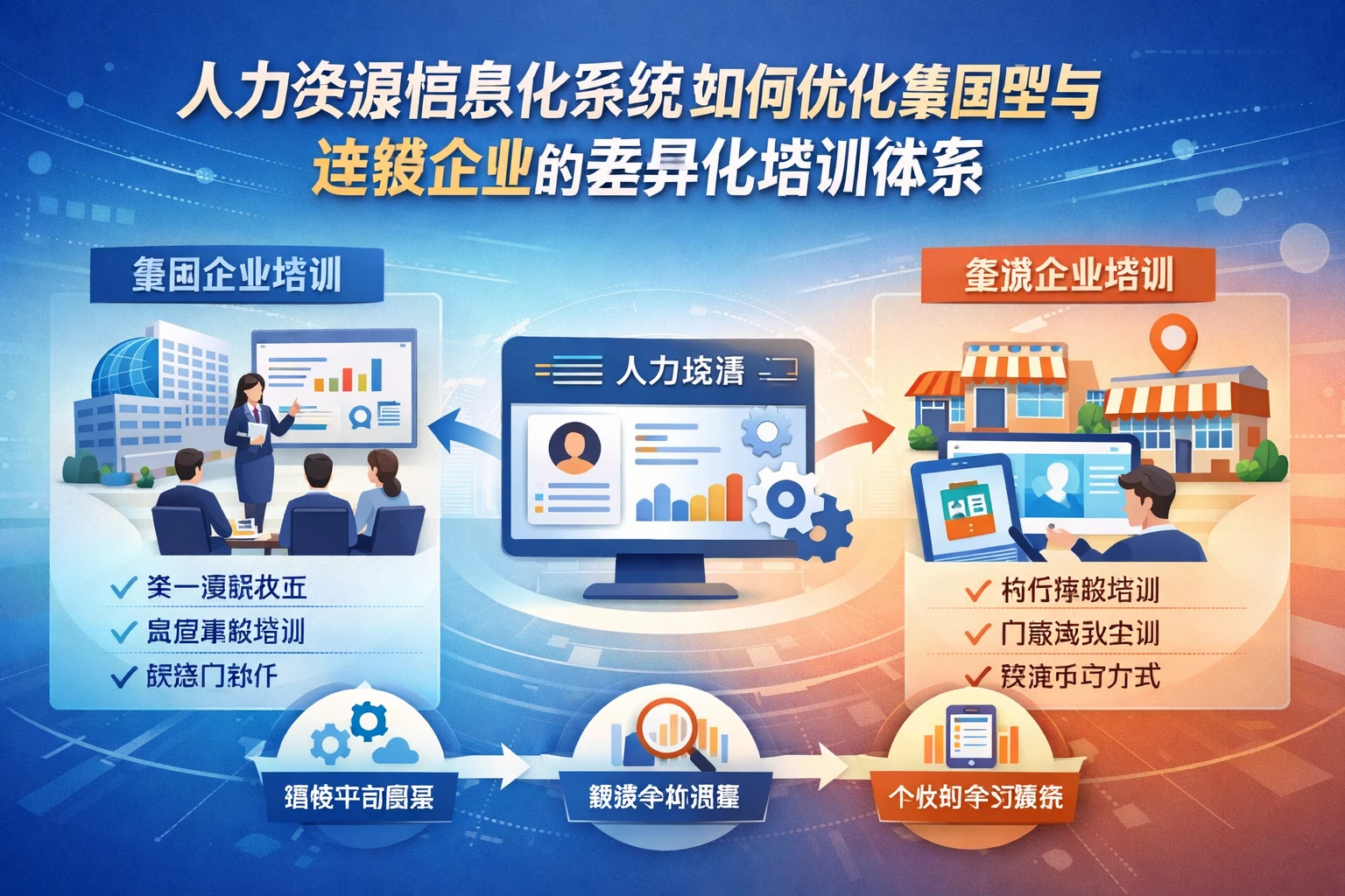 人力资源信息化系统如何优化集团型与连锁企业的差异化培训体系