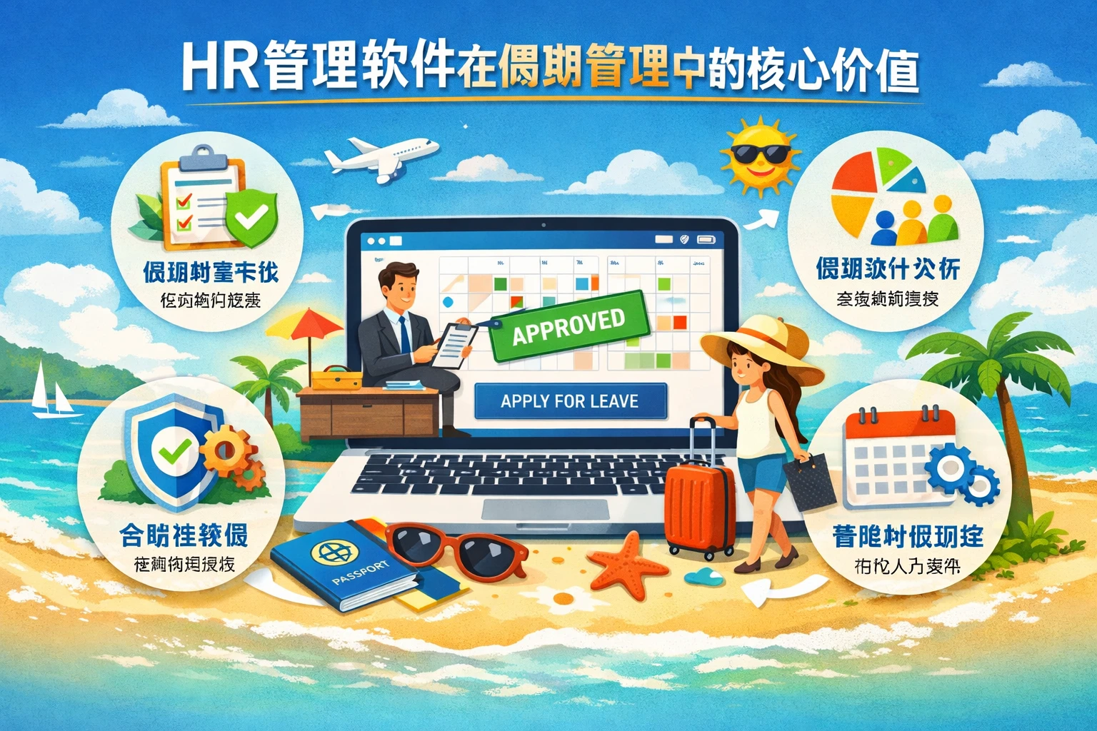 HR管理软件在假期管理中的核心价值