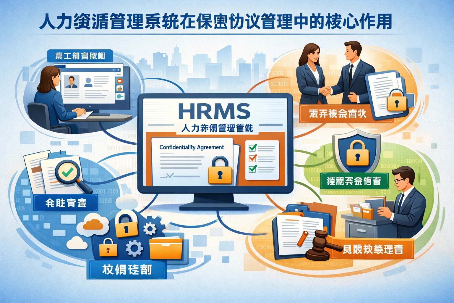 人力资源管理系统在保密协议管理中的核心作用