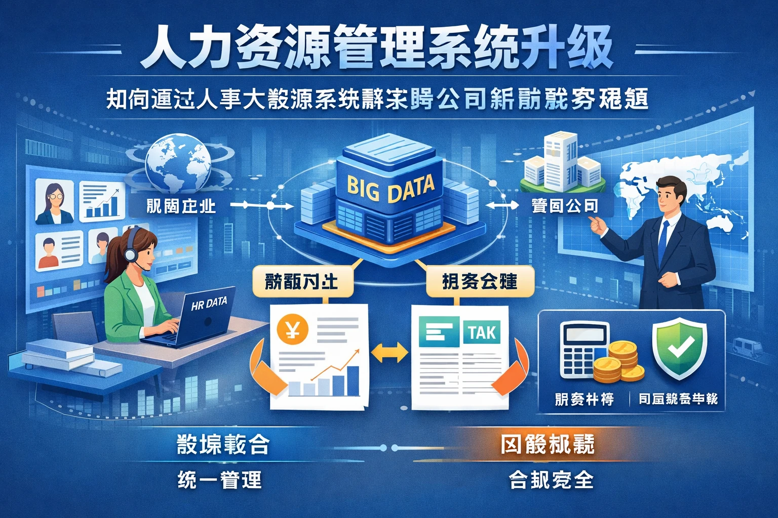 人力资源管理系统升级：如何通过人事大数据系统解决跨公司薪酬税务难题