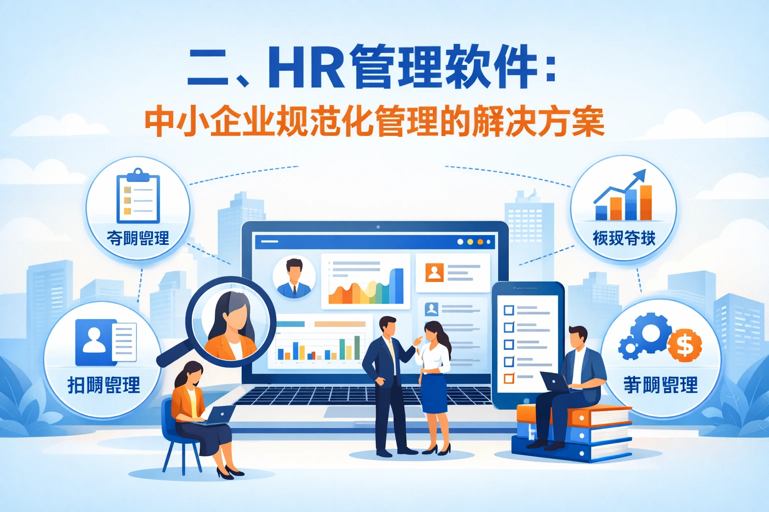 二、HR管理软件：中小企业规范化管理的解决方案