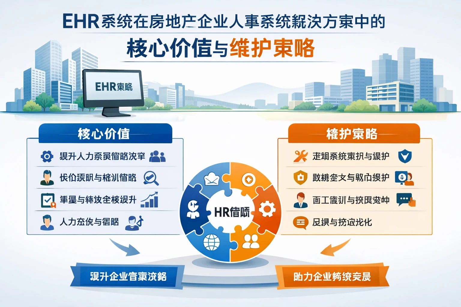 ehr系统在房地产企业人事系统解决方案中的核心价值与维护策略