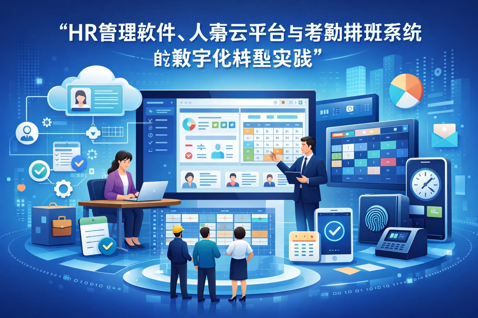 HR管理软件、人事云平台与考勤排班系统的数字化转型实践