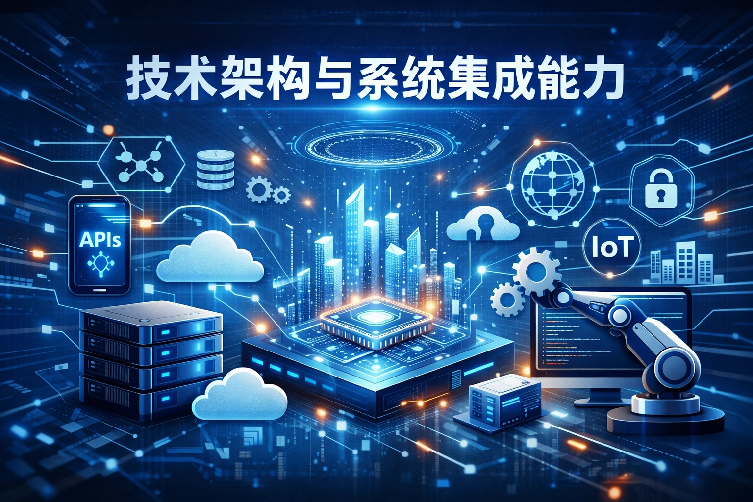 技术架构与系统集成能力