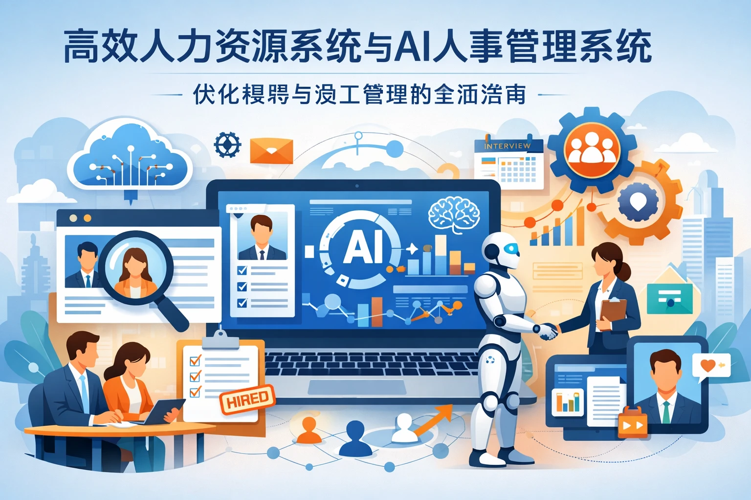 高效人力资源系统与AI人事管理系统：优化招聘与员工管理的全面指南