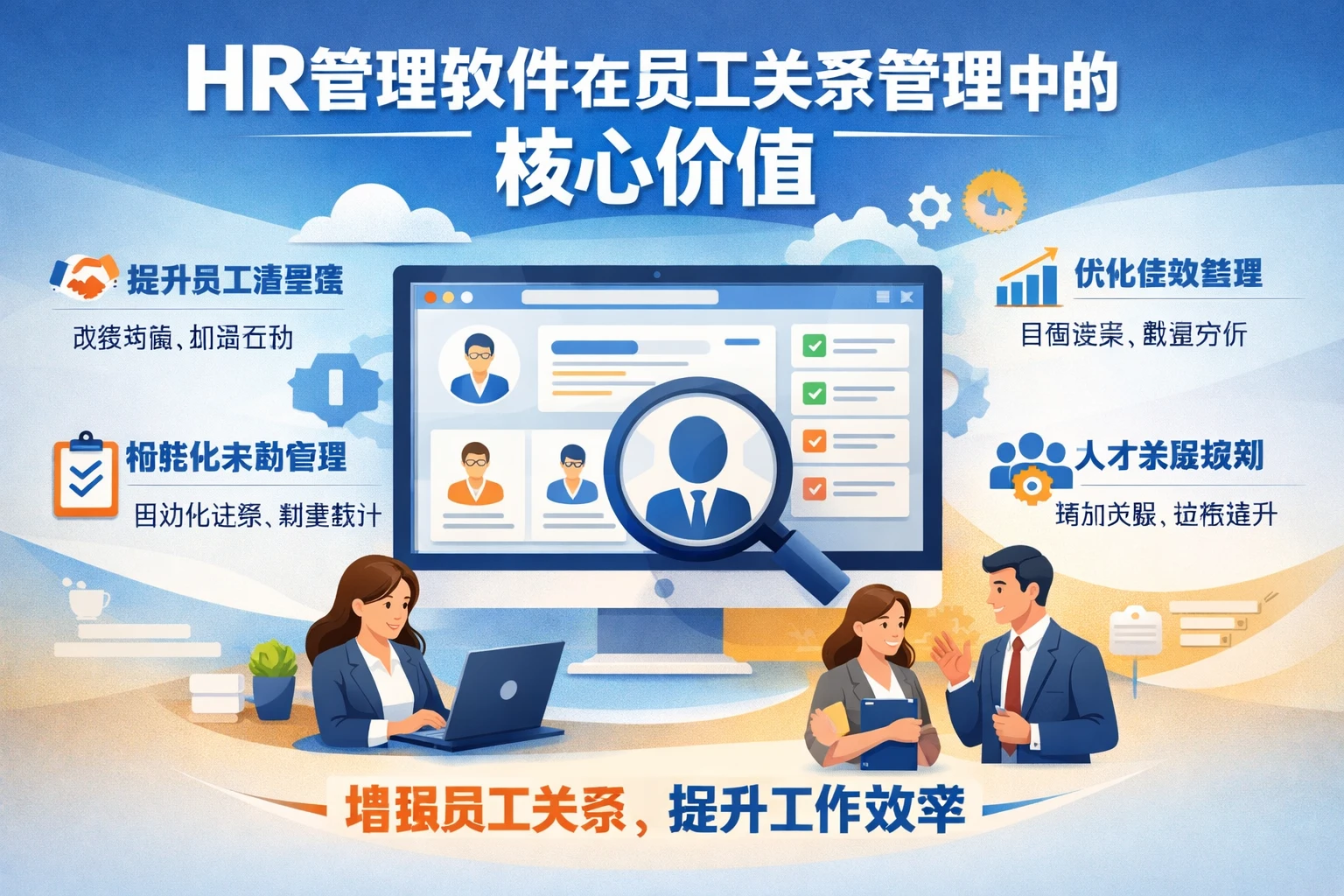 HR管理软件在员工关系管理中的核心价值