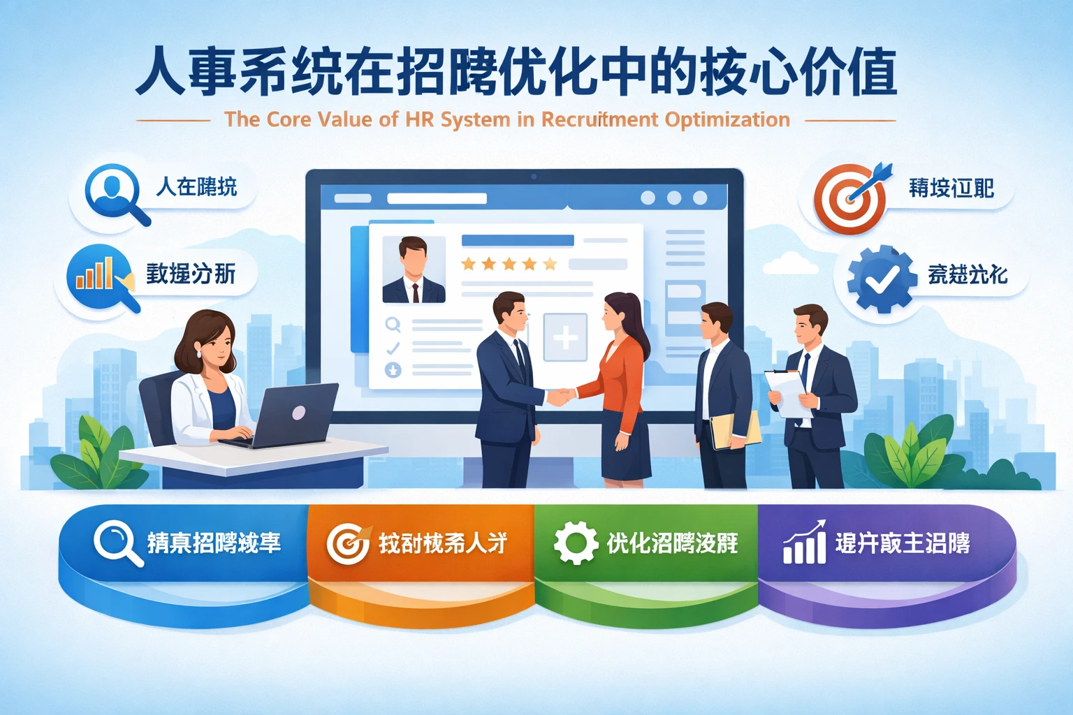 人事系统在招聘优化中的核心价值