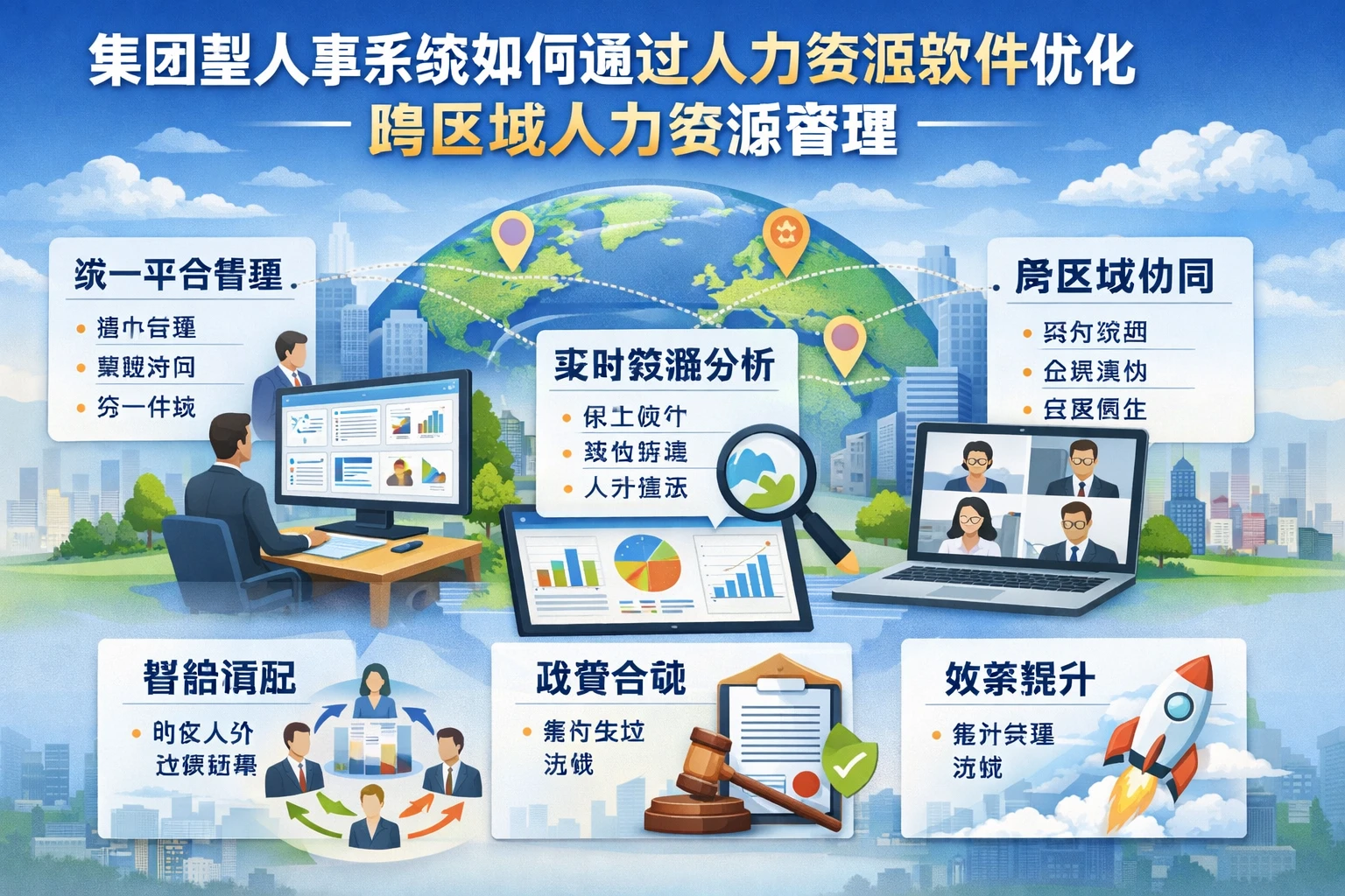 集团型人事系统如何通过人力资源软件优化跨区域人力资源管理