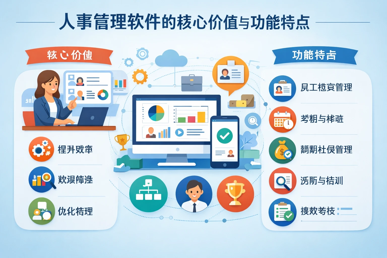 人事管理软件的核心价值与功能特点