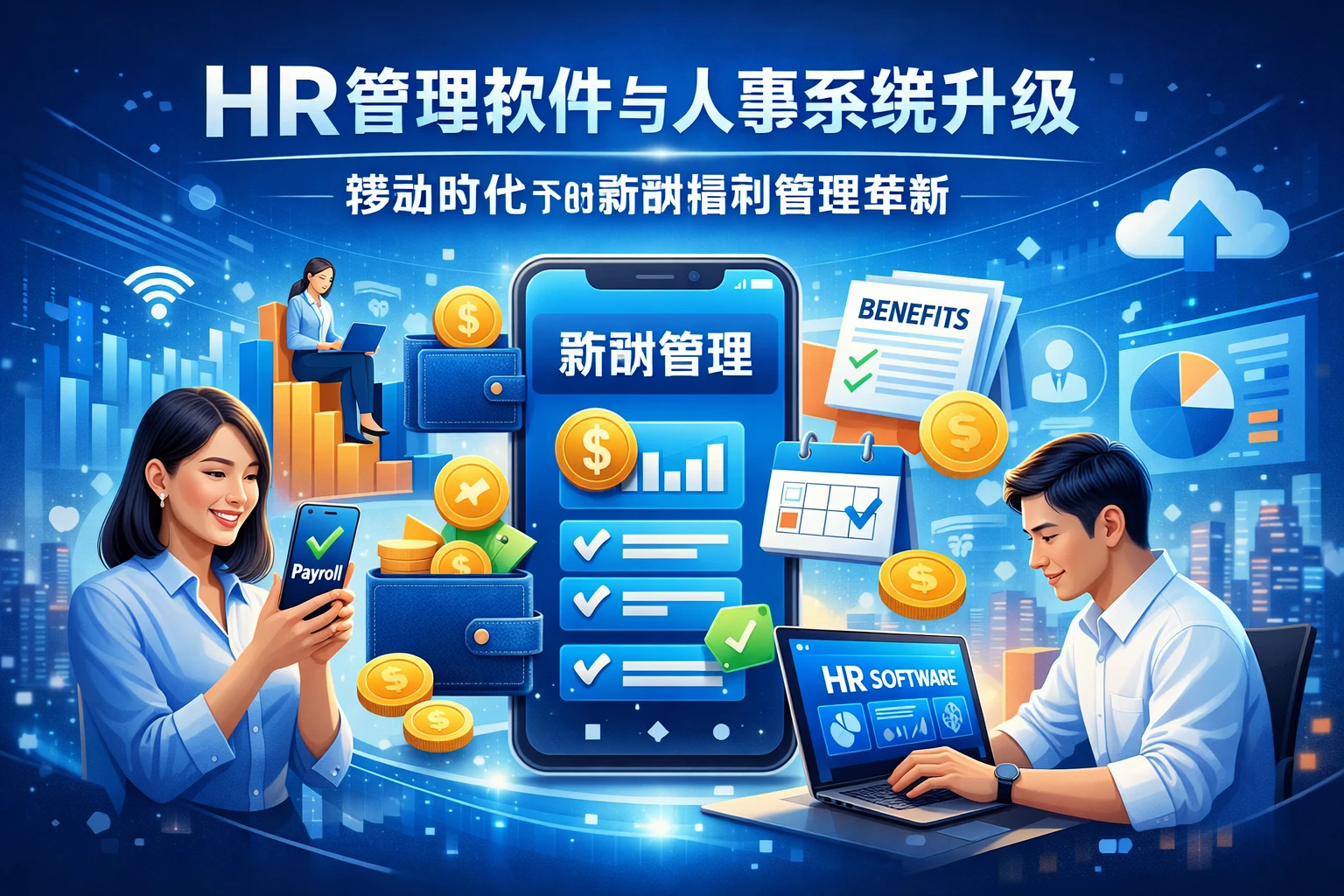 HR管理软件与人事系统升级：移动时代下的薪酬福利管理革新