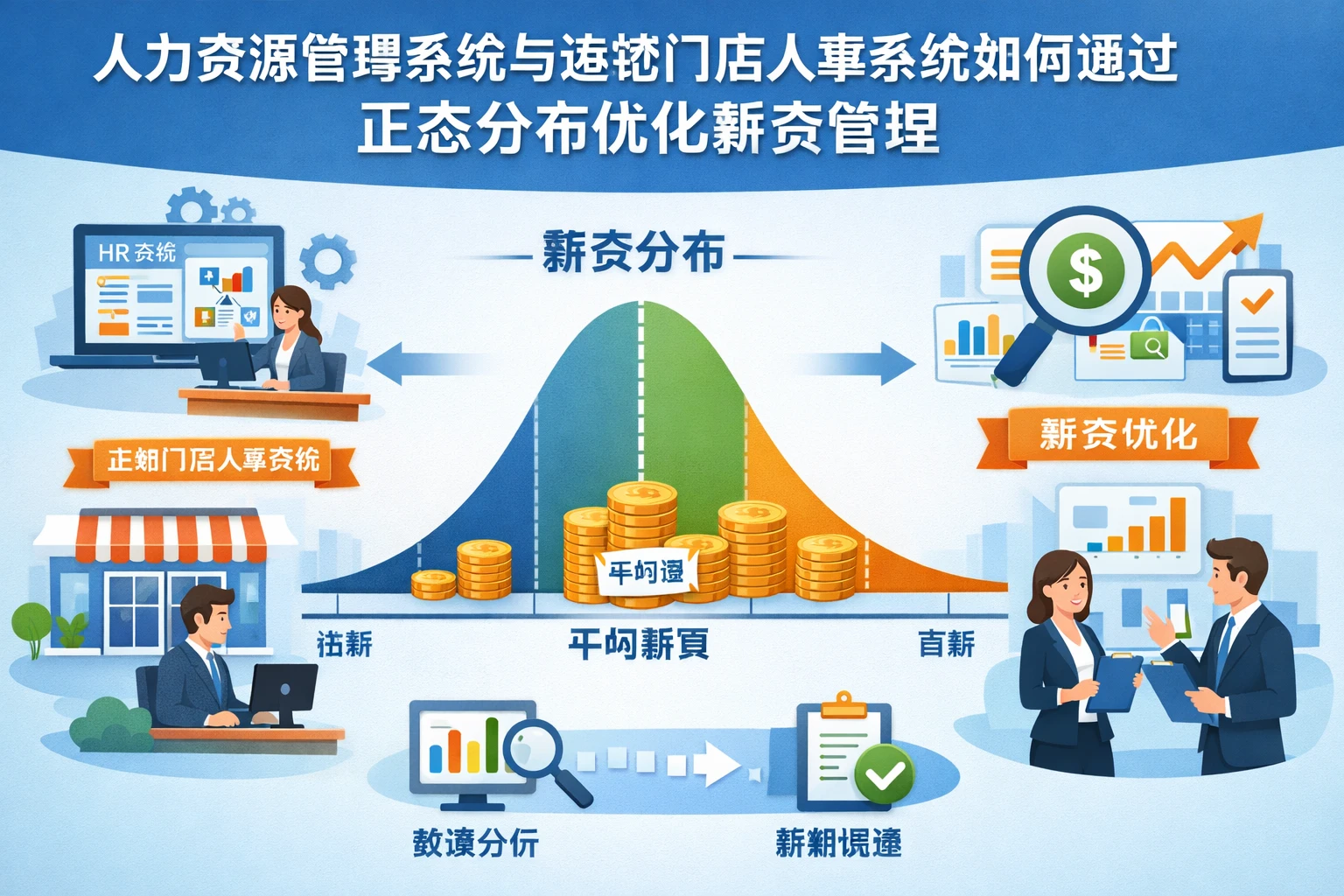 人力资源管理系统与连锁门店人事系统如何通过正态分布优化薪资管理