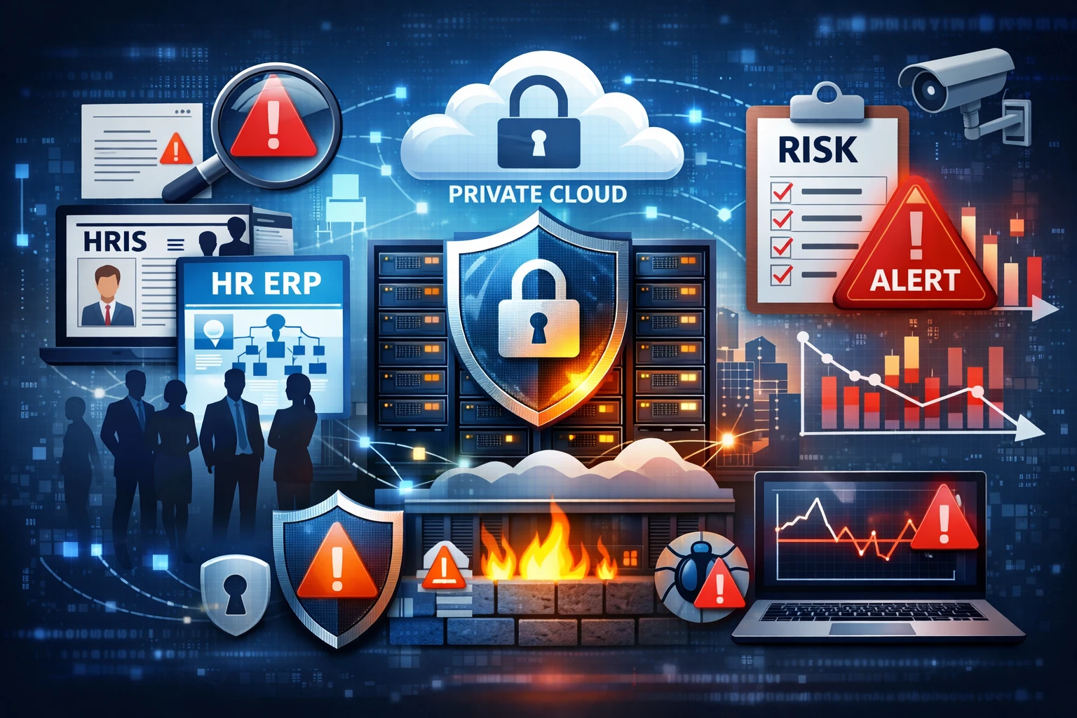 人力资源信息化系统与人事ERP系统在私有化部署中的风险管理应用