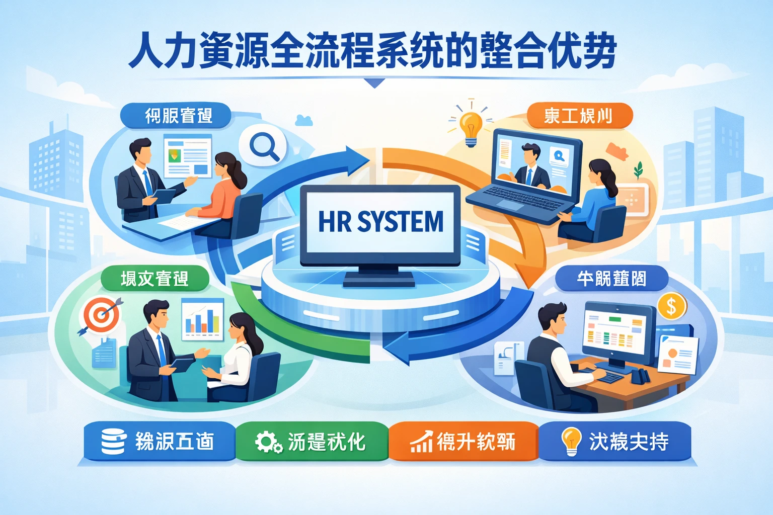 人力资源全流程系统的整合优势
