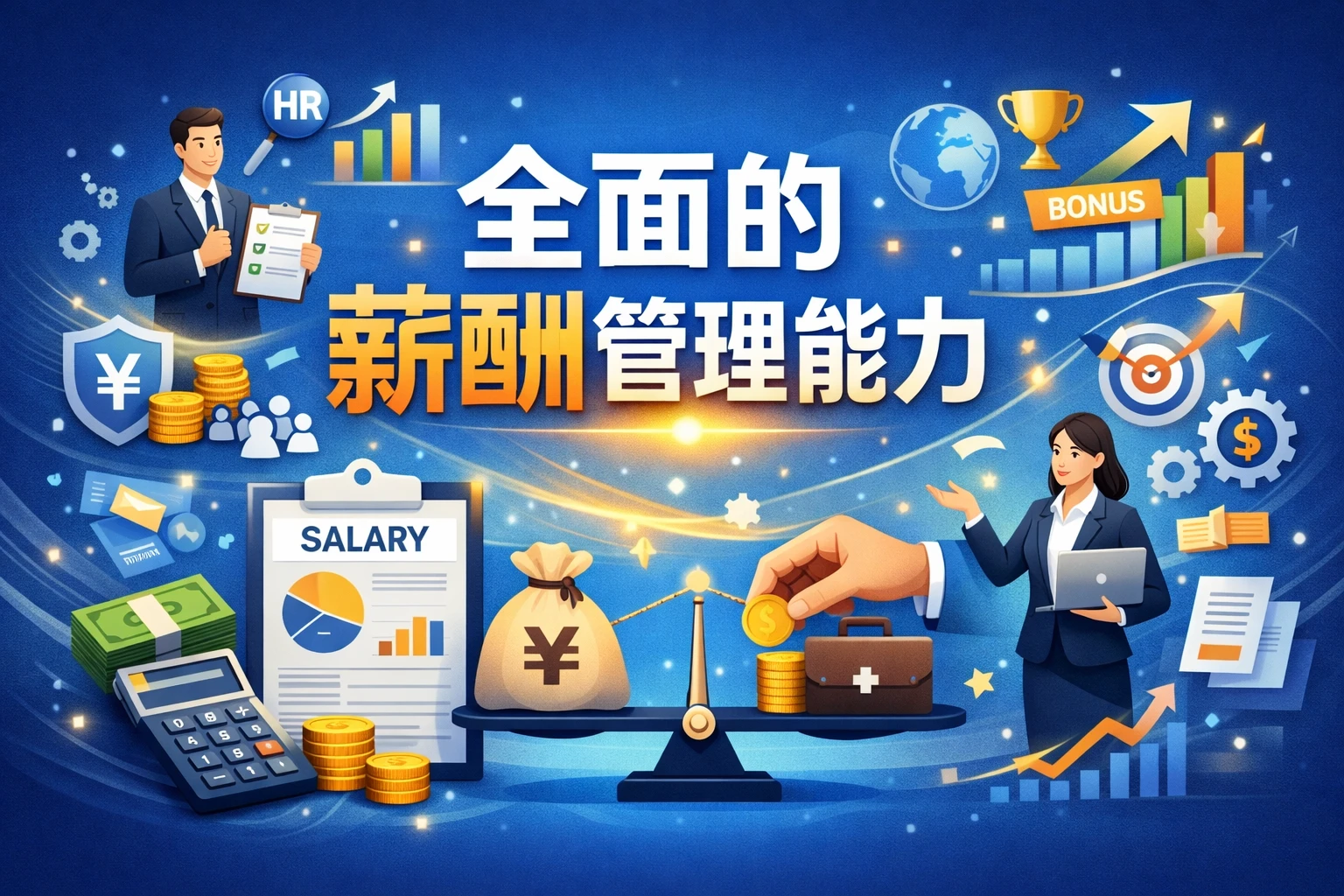 全面的薪酬管理能力