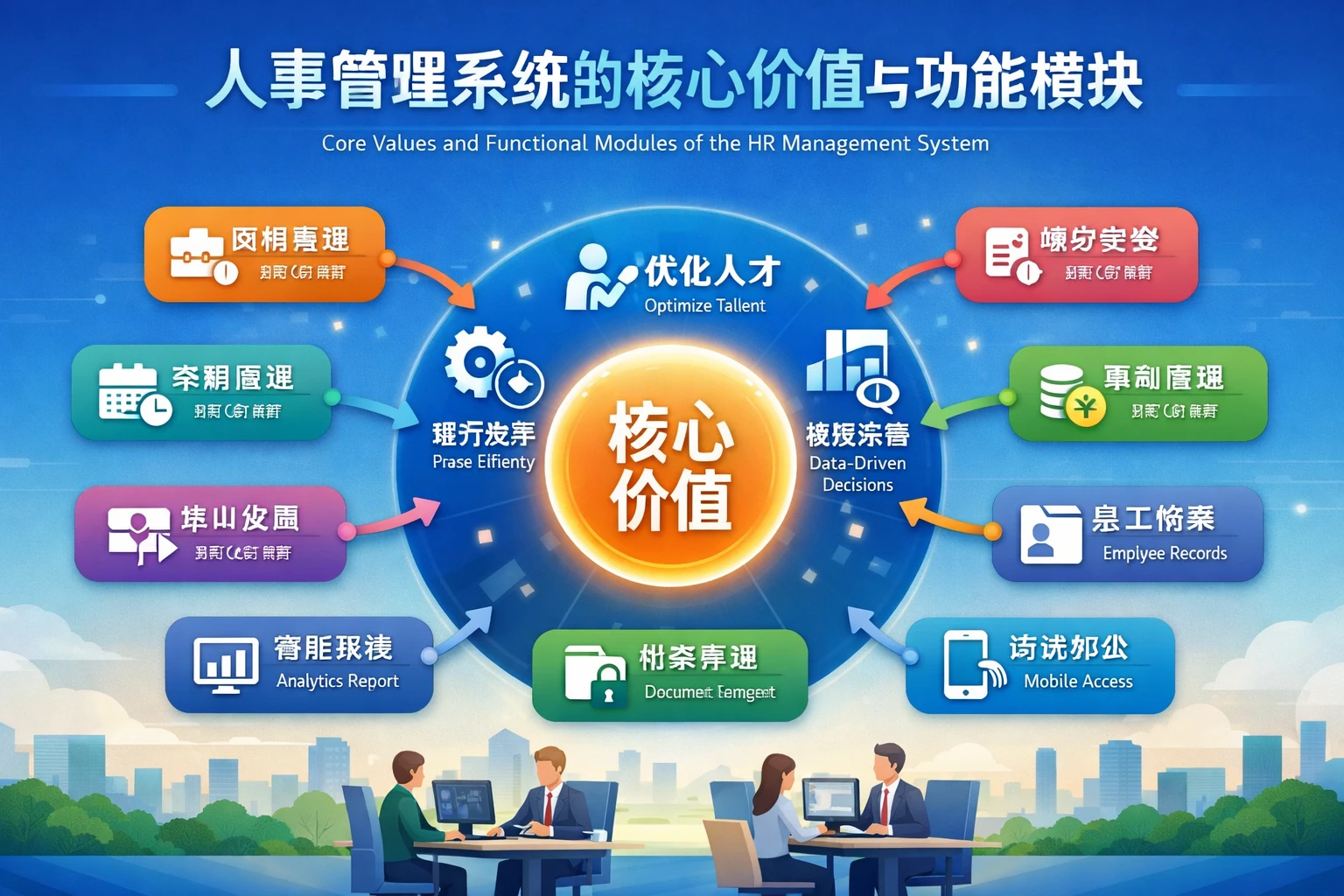 人事管理系统的核心价值与功能模块