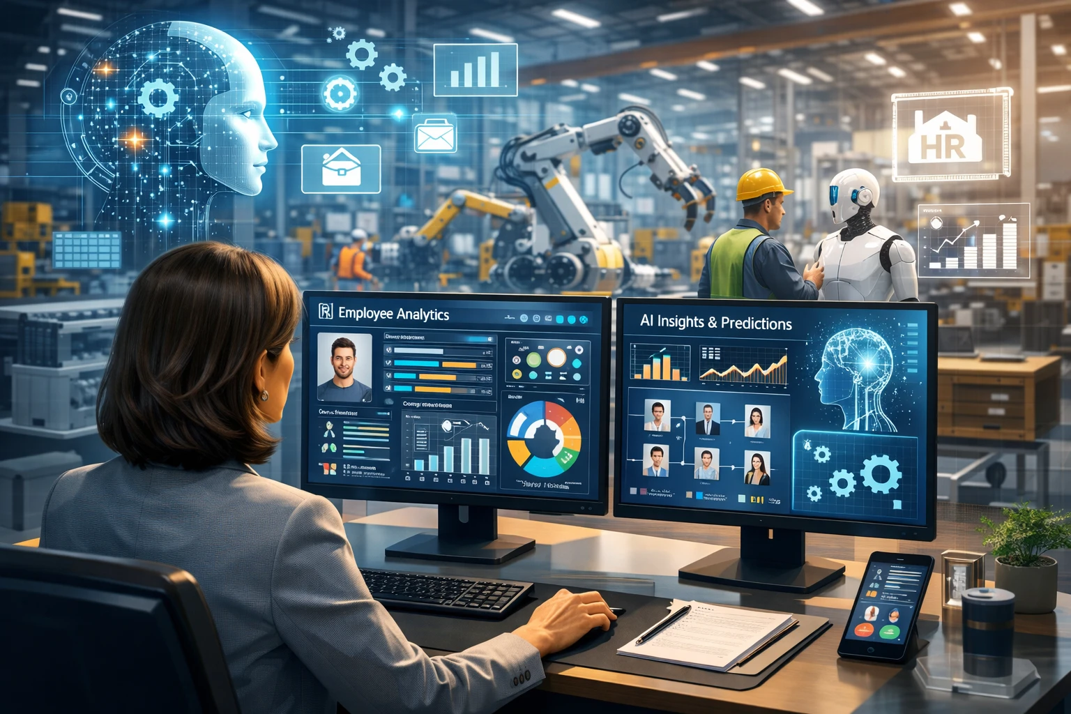 现代人力资源管理系统：AI驱动与员工管理的制造业实践