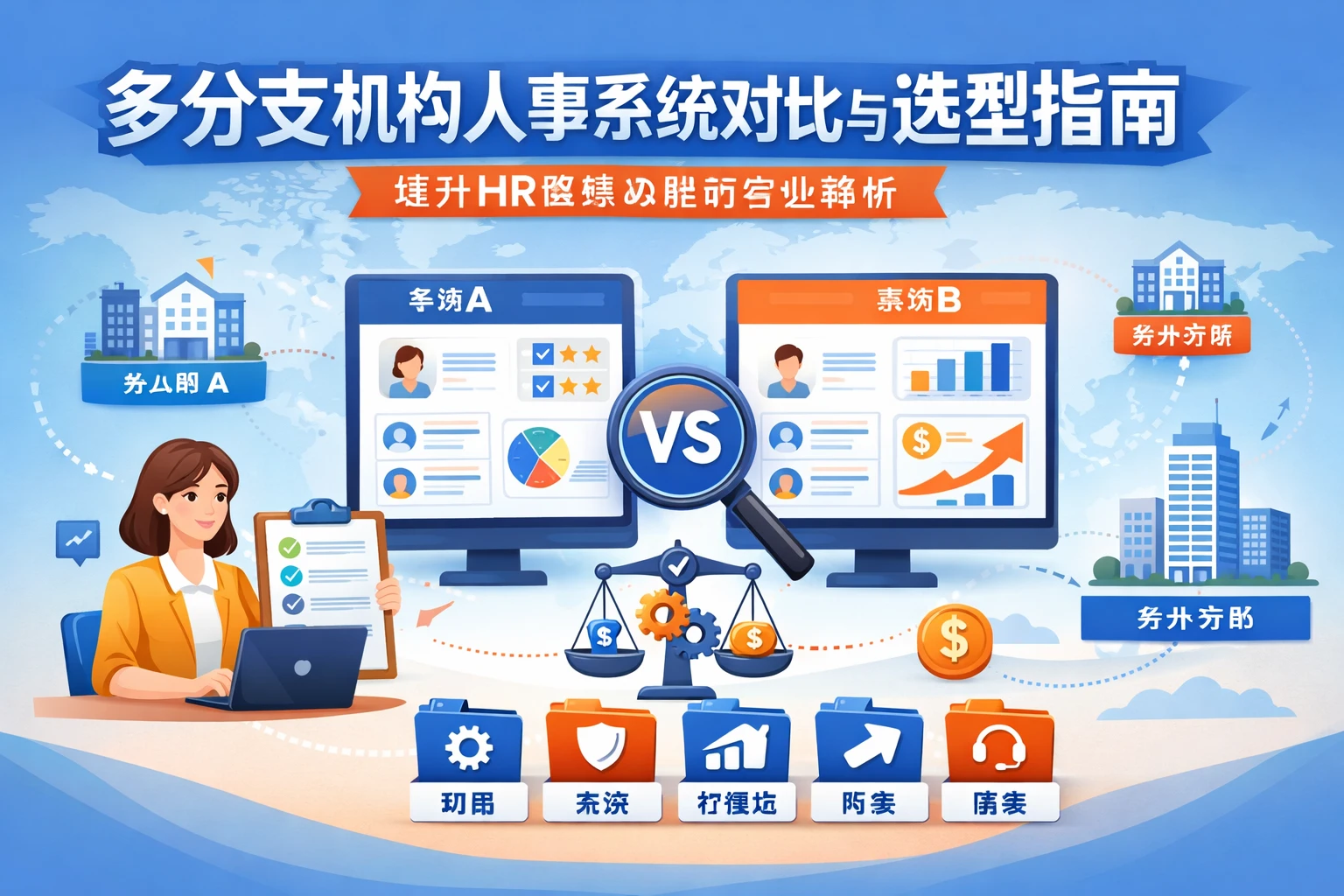 多分支机构人事系统对比与选型指南：提升HR管理效能的专业解析