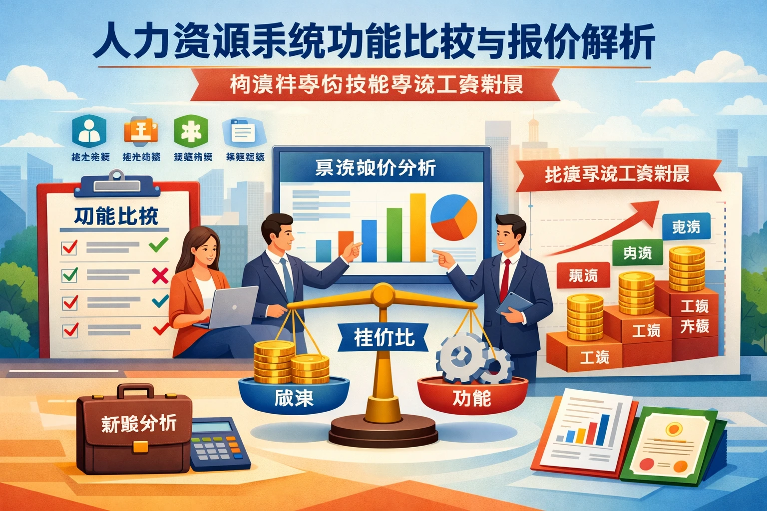 人力资源系统功能比较与报价解析:构建科学的技能等级工资制度