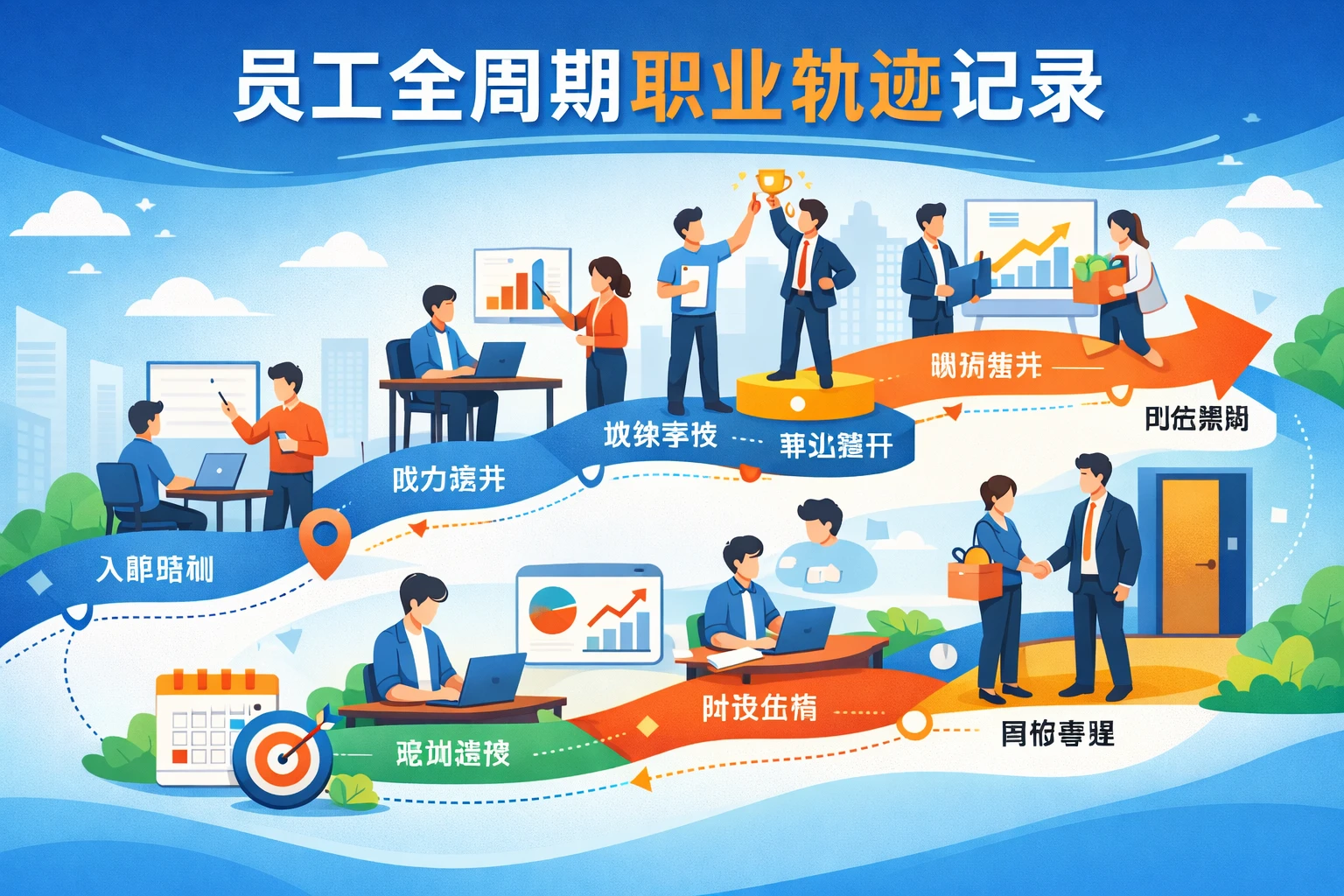 员工全周期职业轨迹记录
