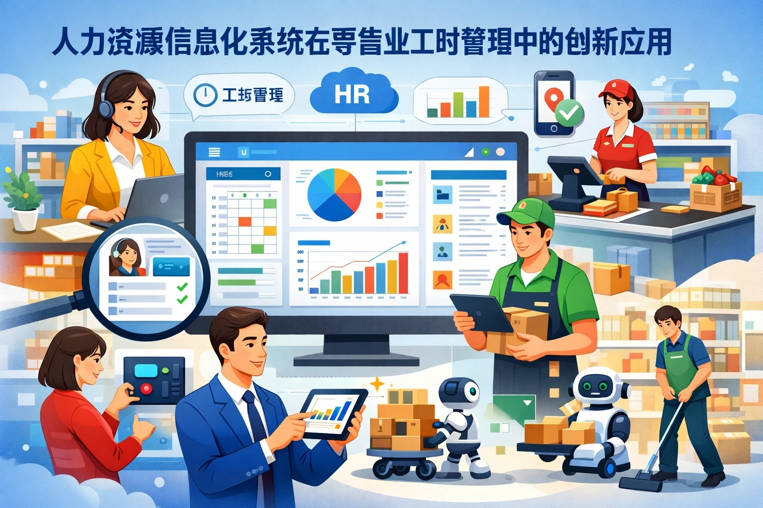 人力资源信息化系统在零售业工时管理中的创新应用