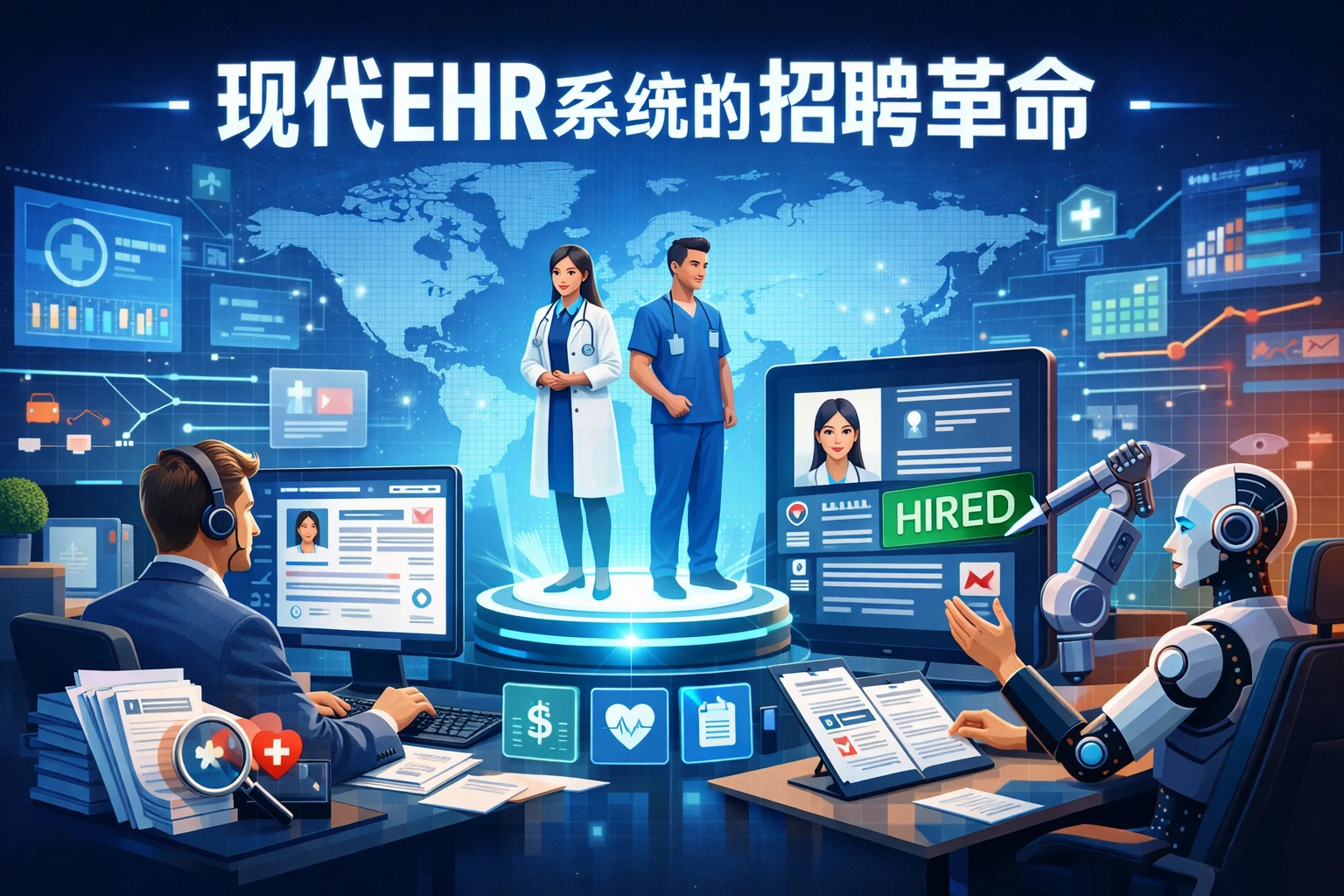 现代EHR系统的招聘革命