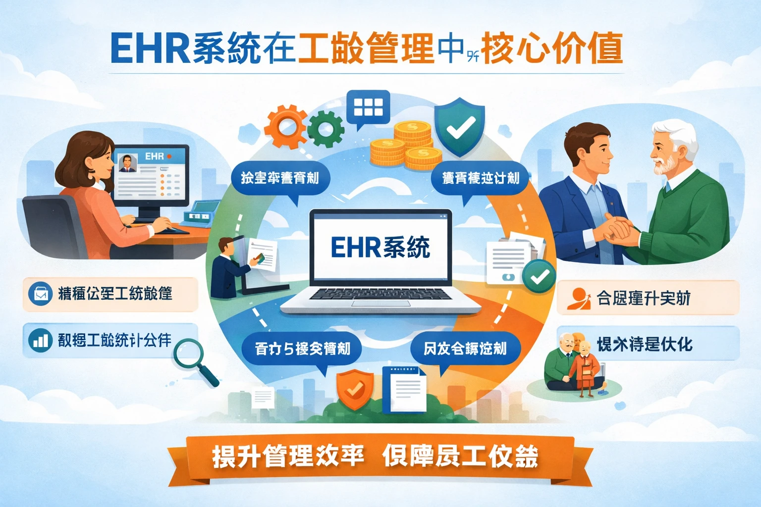 EHR系统在工龄管理中的核心价值