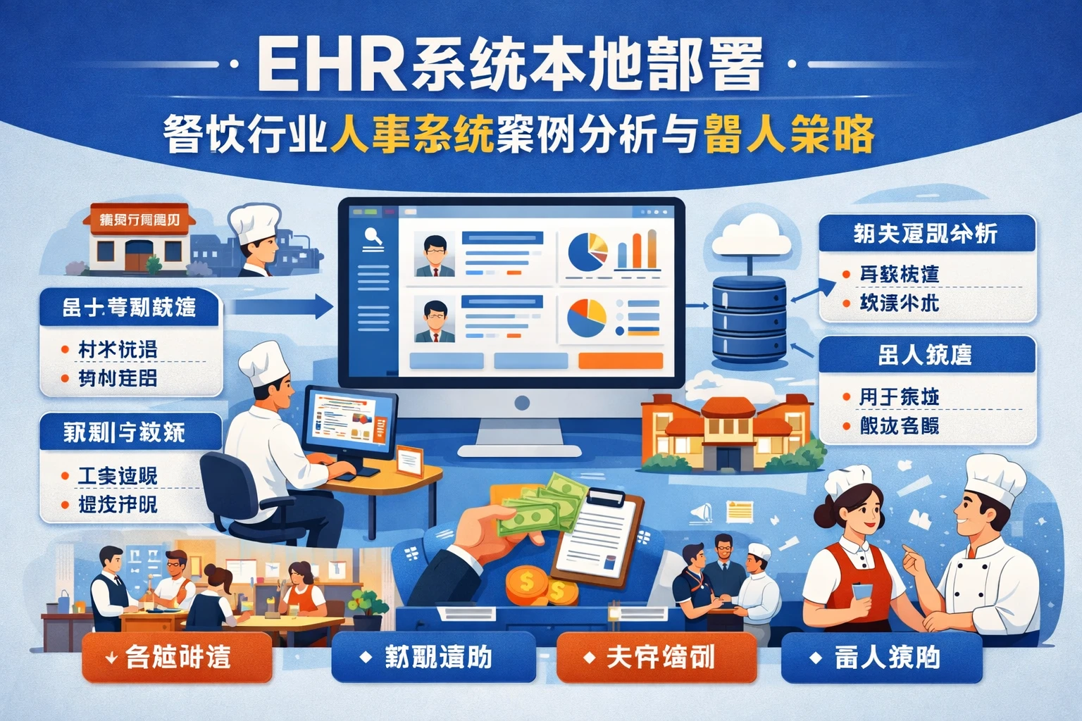 ehr系统本地部署：餐饮行业人事系统案例分析与留人策略